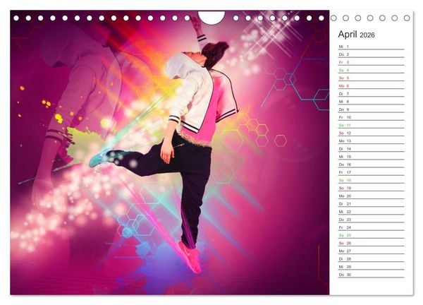 Produktbild: HipHopDance (Wandkalender 2026 DIN A4 quer), CALVENDO Monatskalender