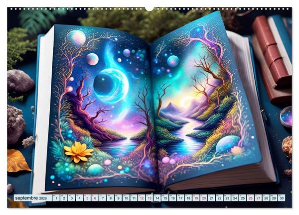 Produktbild: Univers magique (Calendrier mural 2026 DIN A2 vertical), CALVENDO calendrier mensuel