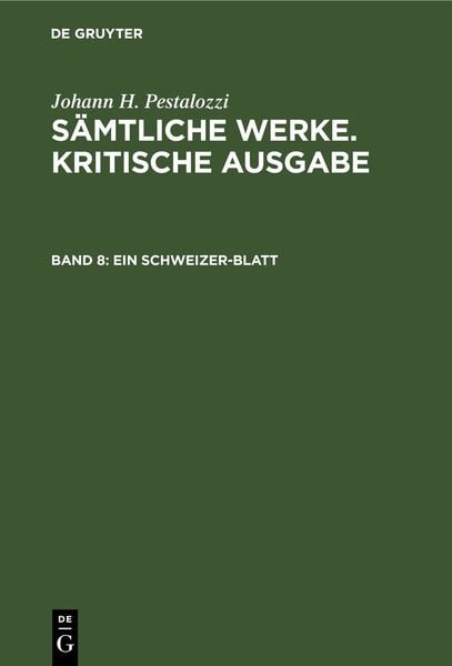 Produktbild: Ein Schweizer-Blatt