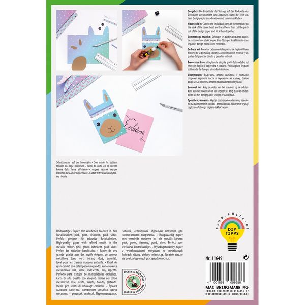 Produktbild: FOLIA&reg; Designpapierblock Hotfoil, Trend