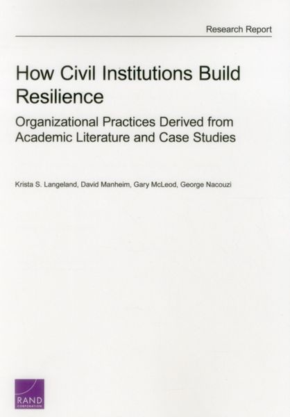 Produktbild: How Civil Institutions Build Resilience