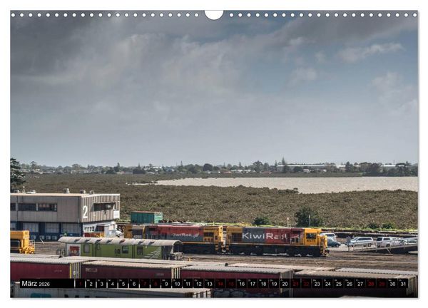 Produktbild: Eisenbahn in Neuseeland (Wandkalender 2026 DIN A3 quer), CALVENDO Monatskalender