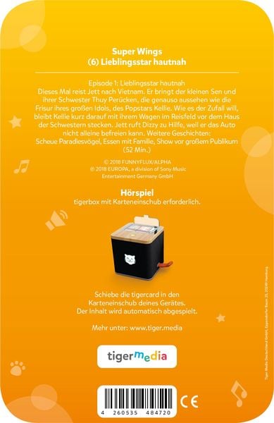 Tiger Media - Tigercards - Super Wings - Lieblingsstar hautnah