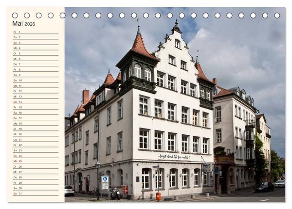 Produktbild: Kaiserstadt N&uuml;rnberg (Tischkalender 2026 DIN A5 quer), CALVENDO Monatskalender