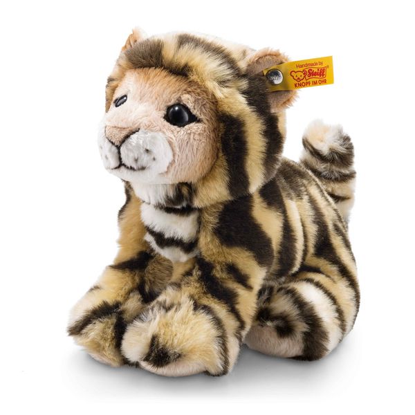 Produktbild: Steiff 084102 - Billy Tiger, sitzend, Pl&uuml;sch, 20 cm