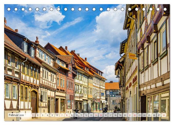 Produktbild: Bad Gandersheim Impressionen (Tischkalender 2026 DIN A5 quer), CALVENDO Monatskalender