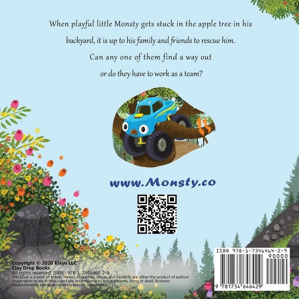 Produktbild: Monsty the Monster Truck Stuck In the Apple Tree Coloring Book