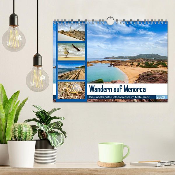 Produktbild: Wandern auf Menorca (Wandkalender 2026 DIN A4 quer), CALVENDO Monatskalender