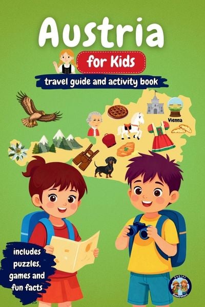 Produktbild: Austria for Kids - Travel Guide and Activity Book