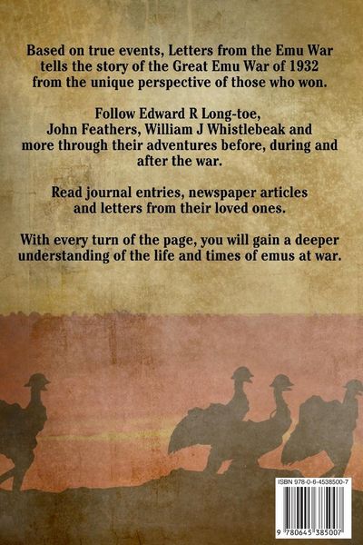 Produktbild: Letters from the emu war
