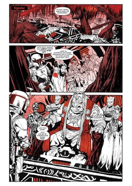 Produktbild: Star Wars Comics: Boba Fett - Schwarz, Weiss & Rot Deluxe