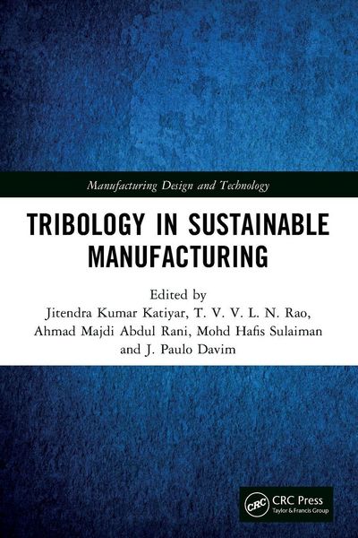Produktbild: Tribology in Sustainable Manufacturing