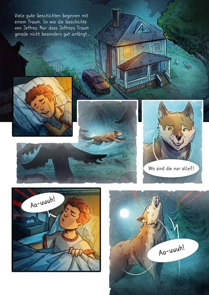 Produktbild: Woodwalkers &ndash; Graphic Novel (1). Jeffreys gro&szlig;e Chance