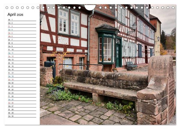 Produktbild: Herrliches Hessen - B&uuml;dingen (Wandkalender 2026 DIN A4 quer), CALVENDO Monatskalender