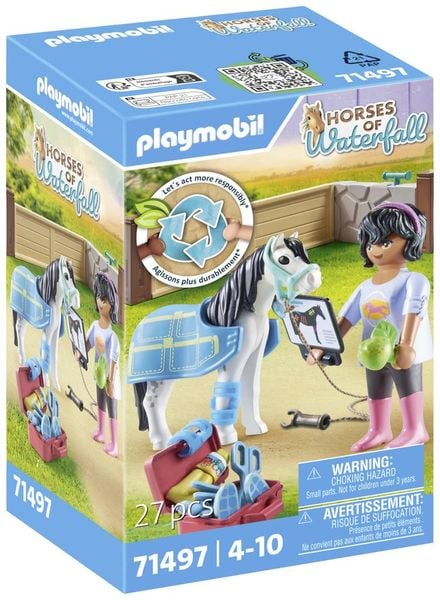 PLAYMOBIL 71497 - Horses of Waterfall - Pferdetherapeutin