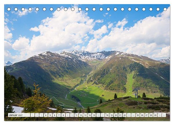 Produktbild: Zillertal - Bergidylle rund um Mayrhofen 2027 (Tischkalender 2027 DIN A5 quer), CALVENDO Monatskalender