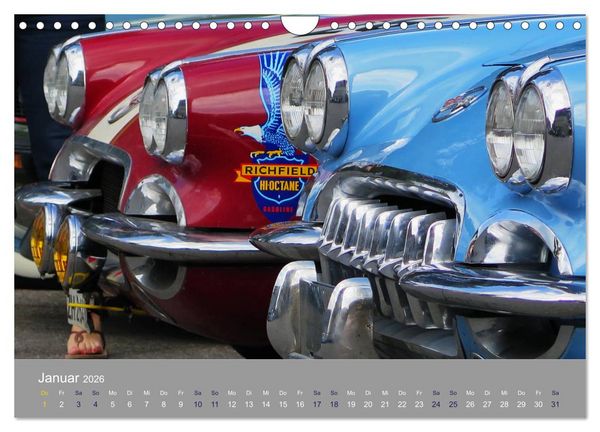 Produktbild: US-Strassenkreuzer (Wandkalender 2026 DIN A4 quer), CALVENDO Monatskalender