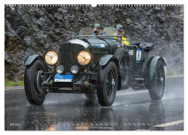 Produktbild: Classic Cars auf Passstrassen 2026 (hochwertiger Premium Wandkalender 2026 DIN A2 quer), Kunstdruck in Hochglanz