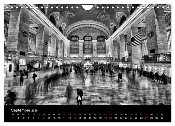 Produktbild: New York 2026 (Wandkalender 2026 DIN A4 quer), CALVENDO Monatskalender