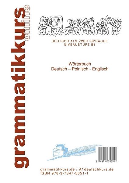 Produktbild: W&ouml;rterbuch Deutsch - Polnisch - Englisch Niveau B1