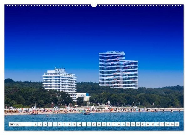 Produktbild: Die Ostseek&uuml;ste von Neustadt bis Travem&uuml;nde (Wandkalender 2027 DIN A2 quer), CALVENDO Monatskalender