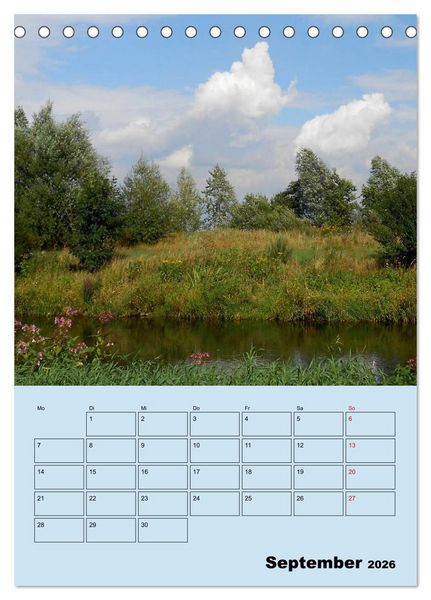 Produktbild: Leinemasch (Tischkalender 2026 DIN A5 hoch), CALVENDO Monatskalender