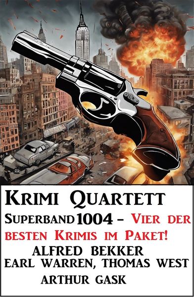 Produktbild: Krimi Quartett Superband 1004 - Vier der besten Krimis im Paket!