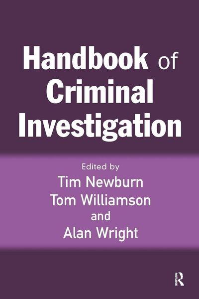 Produktbild: Handbook of Criminal Investigation
