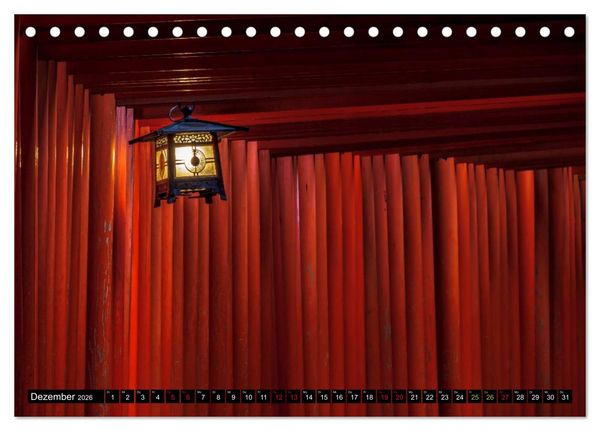 Produktbild: Kyotos Tempel - Bilder aus Japan (Tischkalender 2026 DIN A5 quer), CALVENDO Monatskalender