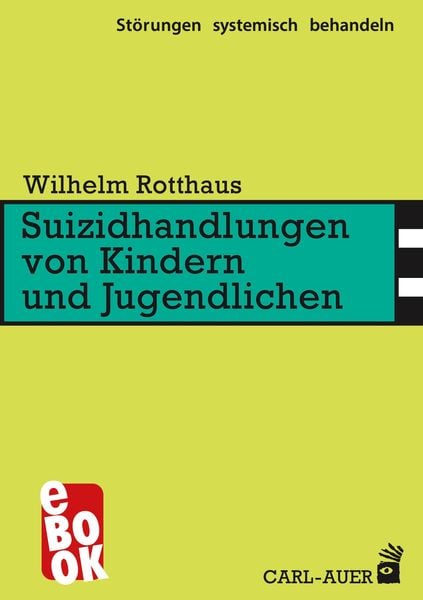 Produktbild: Suizidhandlungen von Kindern und Jugendlichen