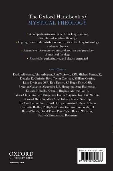 Produktbild: Oxford Handbook of Mystical Theology