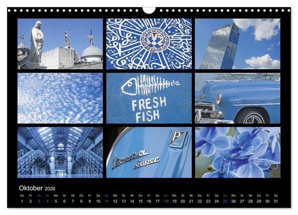 Produktbild: Colours (Wandkalender 2026 DIN A3 quer), CALVENDO Monatskalender