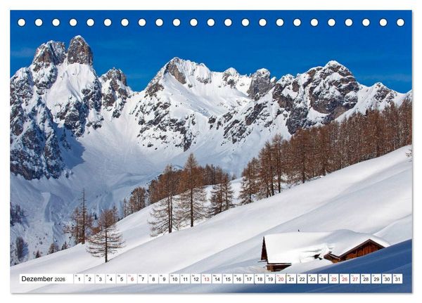 Produktbild: Gr&uuml;&szlig;e aus Filzmoos (Tischkalender 2026 DIN A5 quer), CALVENDO Monatskalender