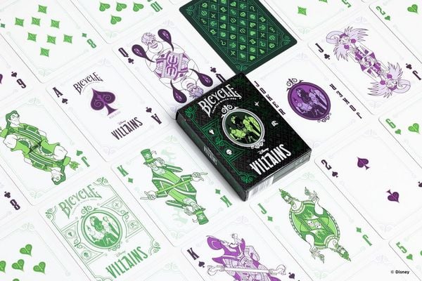 Produktbild: Bicycle Disney - Green & Purple Villains