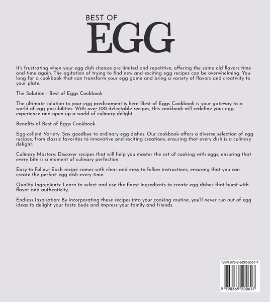 Produktbild: Best of Eggs Cookbook