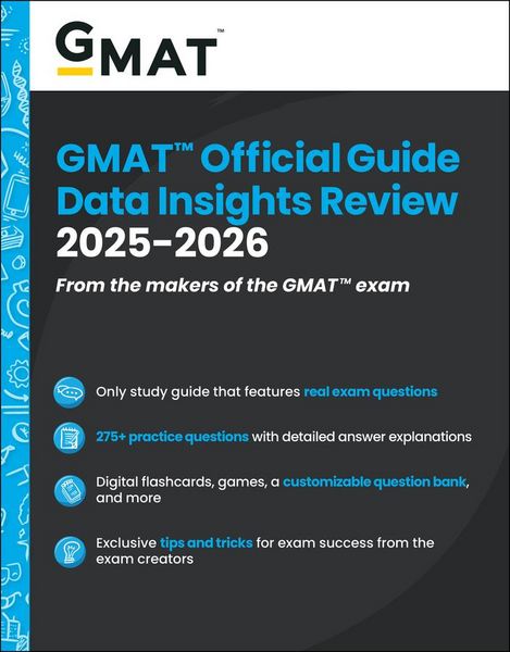 Produktbild: GMAT Official Guide Data Insights Review 2025-2026