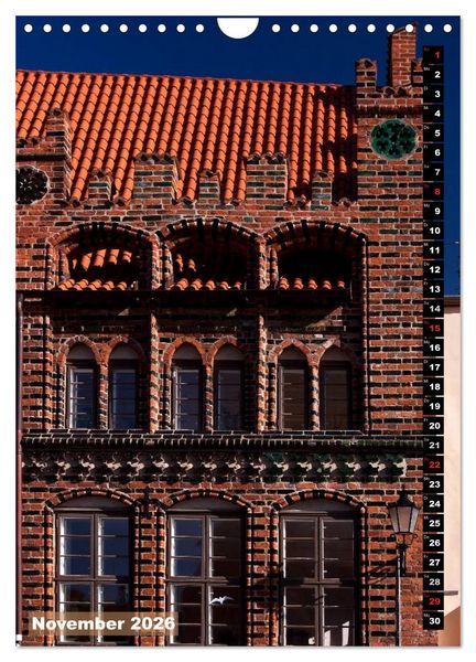 Produktbild: Zauberhaftes Wismar (Wandkalender 2026 DIN A4 hoch), CALVENDO Monatskalender