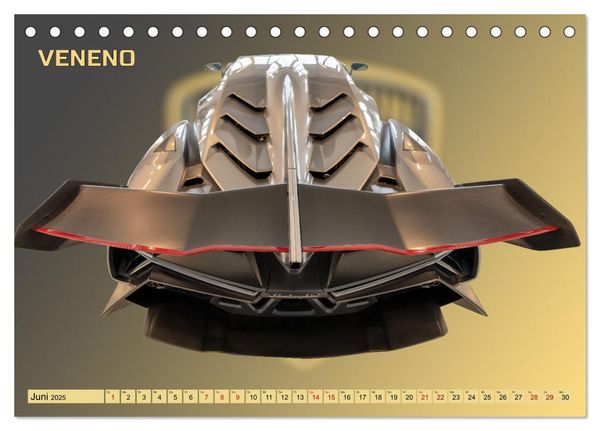 Produktbild: Ikonen der Automobilkunst (Tischkalender 2025 DIN A5 quer), CALVENDO Monatskalender