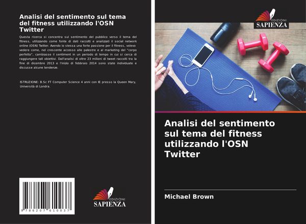 Produktbild: Analisi del sentimento sul tema del fitness utilizzando l'OSN Twitter