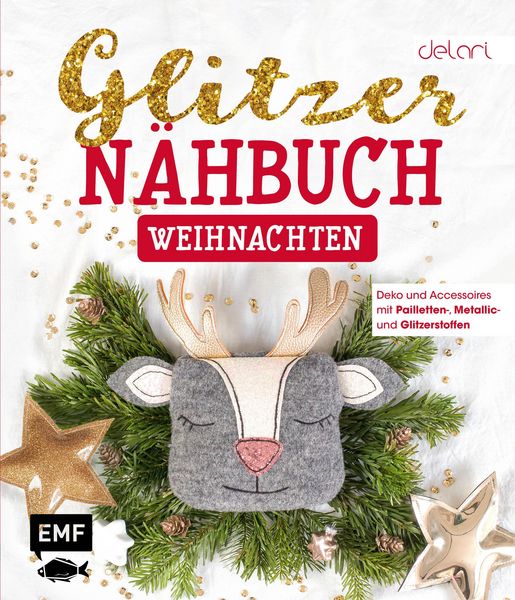 Produktbild: Das Glitzer-N&auml;hbuch - Weihnachten