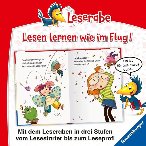 Leserabe 1. Lesestufe - Idas zauberhafter erster Schultag