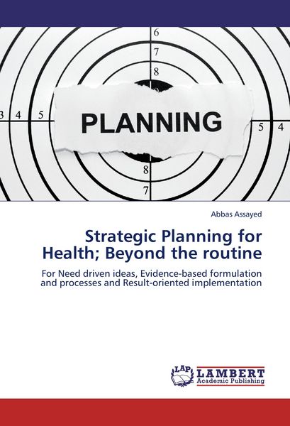 Produktbild: Strategic Planning for Health; Beyond the routine