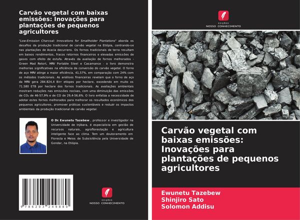 Produktbild: Carv&atilde;o vegetal com baixas emiss&otilde;es: Inova&ccedil;&otilde;es para planta&ccedil;&otilde;es de pequenos agricultores