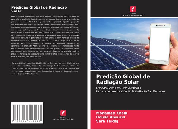 Produktbild: Predi&ccedil;&atilde;o Global de Radia&ccedil;&atilde;o Solar