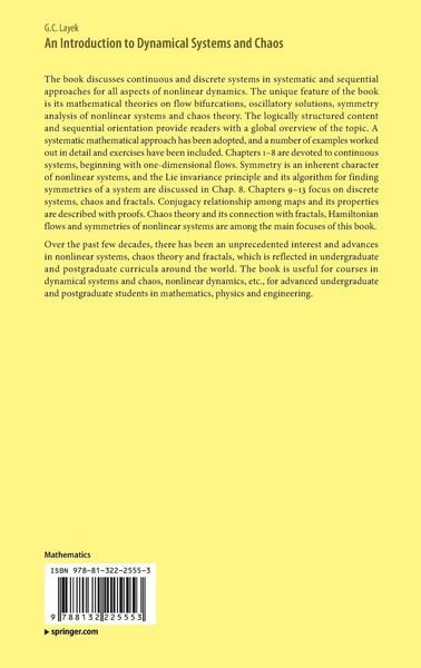 Produktbild: An Introduction to Dynamical Systems and Chaos