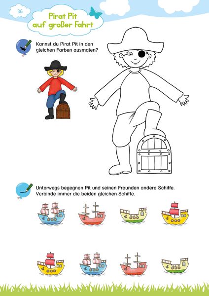 Produktbild: Klett Mein gro&szlig;es buntes Kindergarten-Buch