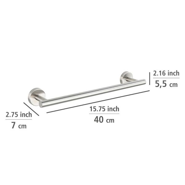 Produktbild: Badetuchstange Mod. Bosio Edelstahl Matt, rostfrei, 40 cm