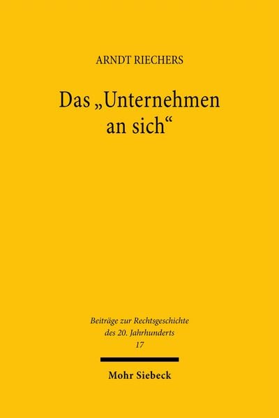Produktbild: Das "Unternehmen an sich"