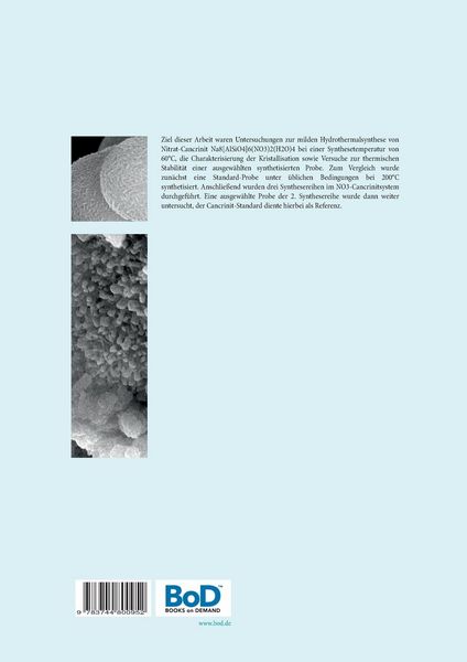 Milde Hydrothermalsynthese von Na-Cancrinit Na8[AlSiO4]6(NO3)2(H2O)4 bei 60 °C und Untersuchungen zur thermischen Stabilität
