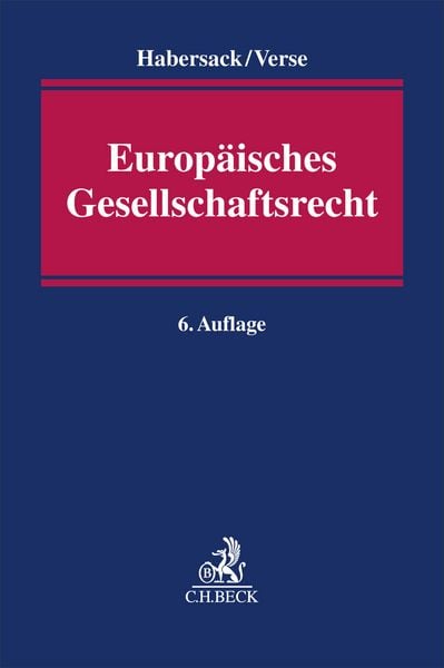 Produktbild: Europ&auml;isches Gesellschaftsrecht